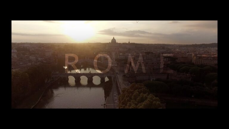 Travel Rome in a Minute – Aerial Drone Video | Expedia