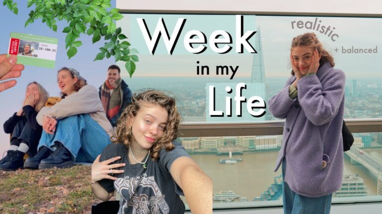 A Realistic Week in my Life at University in London 📖