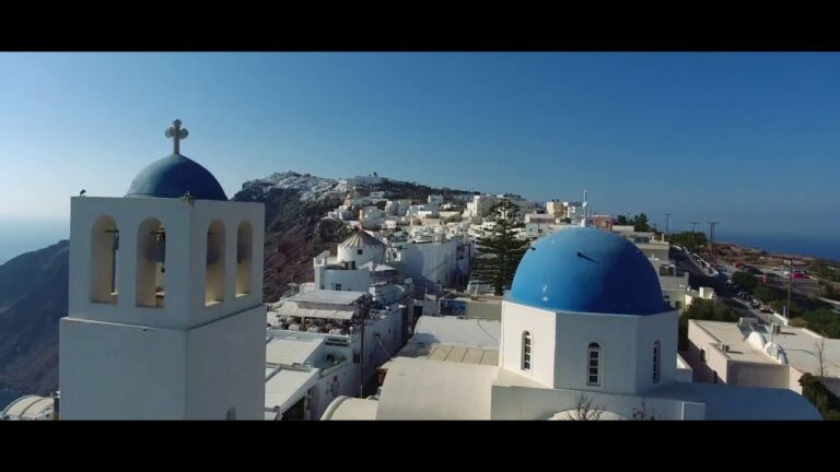 Santorini Drone Video Tour | Expedia