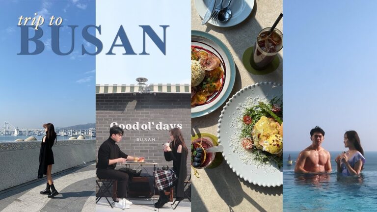 trip to BUSAN with my BEST GUY FRIEND  🌊 | BUSAN, KOREA VLOG | 부산 브이로그 [ENG/INDO/한글]