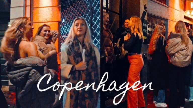 Copenhagen Nightlife February 2022 FULLY OPEN 🇩🇰 Walking Tour in the Rain 4k Denmark Vlog