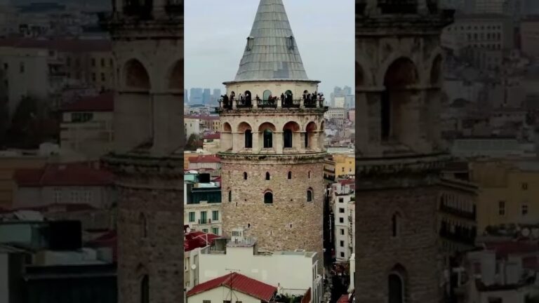 Istanbul – Turkey |  Galata Tower | | City Short Video clip | Virtual Tour | SUBSCRIBE 😊| #Shorts