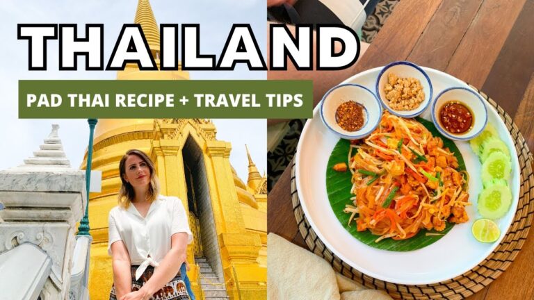 3 Travel Tips for Thailand + Plant Based Pad Thai recipe