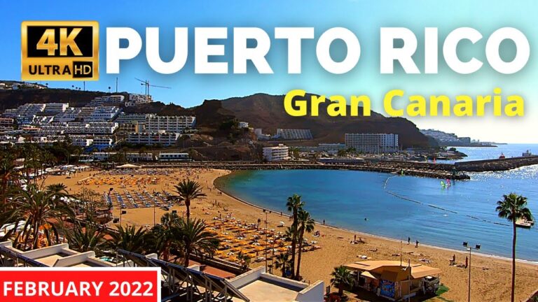 Puerto Rico Gran Canaria Canary Islands 🌞 East Hill to West Hill Walk February 2022