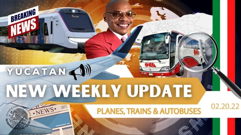 Safe Options for Getting to Merida Yucatan| Yucatan News Weekly Update 02/20/22