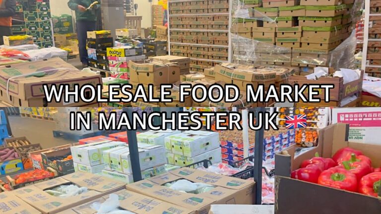 WHOLESALE FOOD MARKET IN MANCHESTER UK 🇬🇧 | SHOPPING FOR FOOD IN BULK