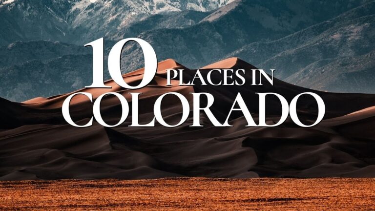 10 Most Beautiful Places to Visit in Colorado 🇺🇸  | Colorado Travel Video