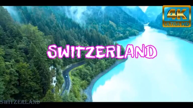 SWITZERLAND Travel Around Flycam Video 4K# 8k